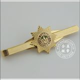 Gold Tie Clip with Badge, Metal Stickpin (GZHY-TC-071)