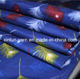 Blue Digital Printing Jersey Fabric for Curtain/Bedding