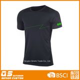 Men's Sports Running Quick Dry Polyester T-Shirt