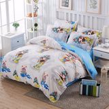 Printed Deep Pocket 100% Microfiber Bedding Cover Set