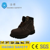 Leather Low Cut Steel Toe Safety Footwear for Constructions