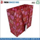 Garments Packaging Bag Red Paper Printed Shopping Bag