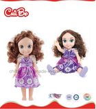 2016 Hot Solid Baby Doll Fashion Vinyl Doll for Girl Princess Doll