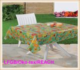 Plastic PVC Printed Tablecloth