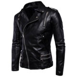 Fashion High Quality Motorbike Leather Jacket for Man