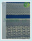 Cotton Crochet Lace for Clothing and Textile