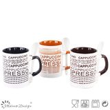 12oz Ceramic Mug with English Text with Spoon Manufacture