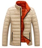 Xiaolv88 Men's Lightweight Stand Collar Packable Down Jacket