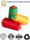Colorful Thread of 100% Polyester Sewing Thread with Bobbin 30s/1