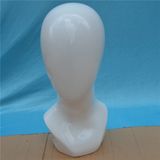 Shiny Fiberglass Tiara Head Mannequin for Jewelry Display