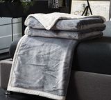 Soft Lightweight Throw Velvet Blanket All Season Coral Fleece Blanket