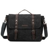 2018 Hot Selling Custom Laptop Men Canvas Messenger Bag