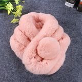 Fashion Women Rex Rabbit Fur Scarf