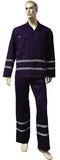 High Visibility Coverall/Overall with Dark-Navy Color (DFW1007)