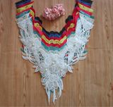 Fashion Water Soluble Embroidery Lace for Collar