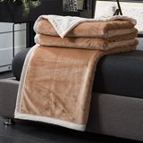 Coral Fleece Blanket Throw Velvet Blanket