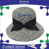 Women's Bucket Paper Straw Hat (AZ008B)