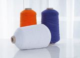 90#/100#/120# Rubber Covered Yarn Colored Rubber Yarn Latex+Polyester