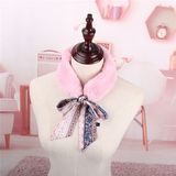 Rabbit Fur Scarf Neckerchief Scarves