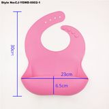 Hot Customized Logo Manufacturer Disposable Waterproof Silicone Baby Bib