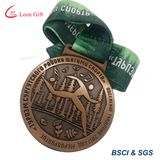 Custom Die Struck Antique Color Medal