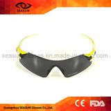 Yellow Polarized Mens Women Sport Sunglass Interchangeable Lenses Running Cycling Sunglasses