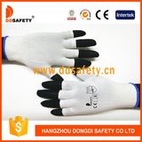 Ddsafety 2017 13 Gauge White Nylon Half Finger Work Glove