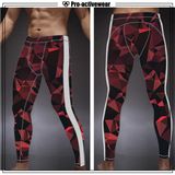 Men's Breathable Compression Shorts Gym Wear Legging Pants