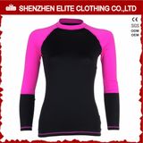 Long Sleeve Un Loose Rash Guards for Ladies (ELTRGI-36)