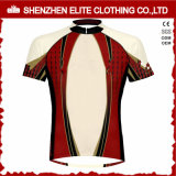 Custom Logo Sublimation Cycling Jerseys for Men (ELTCJI-7)