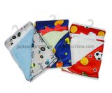 Mirco Mink Printed Baby Blanket with Sherpa