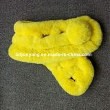 Wholesale Women Winter Warm Soft Faux Rabbit Fur Scarf