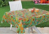 PVC Printed Transparent Tablecloth (TJC0214)