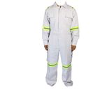 White Hospital Printing Print Protect Cheap Custom Workwear Coverall