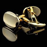 Hot Sales Gold French Cufflink (Hlk30599)