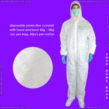 Disposable Nonwoven Protective Coverall