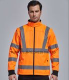2017 High Visibility Safety Softshell Jacket Workwear
