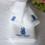 Brand New Custom Logo 100% Cotton Hotel Towel Set