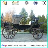 Eco Friendly PVC Coated Oxford 600d Wedding Carriage Fabric with Azo Free