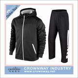 Men Quality Fleece training Suit Sweat Shirt Sweat Pant