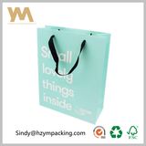 High-Grade White Paper Custom Clothing Packaging Bag Wholesale