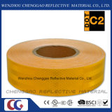 Custom Micro Prismatic Yellow Reflective Material Tape for Traffic (CG5700-OY)
