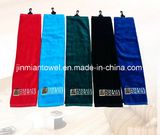 Wholesale Customized 100% Cotton Plain Dyed 40X60cm, 140g Golf Towel