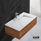Artificial Stone Indoor Bathroom Sinks Wash Basin (170629)