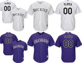 Customized Men Women Kids Colorado Rockies Cool Base Baseball Jerseys