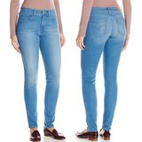 2016 Fashion Women Blue Skinny Cotton Denim Jeans