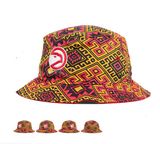 OEM Custom Printing Pattern Adult Fashion Bucket Hat Cap