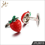 Fashion Nice Quality Red Strawberry Cuff Links for Sale