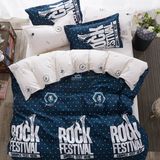 Wholesale Custom Made Printed Polyester Duvet Cover Bed Sheets