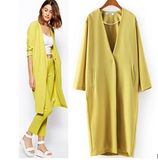 Custom High Quality Boutique Winter Loose Women Long Coat